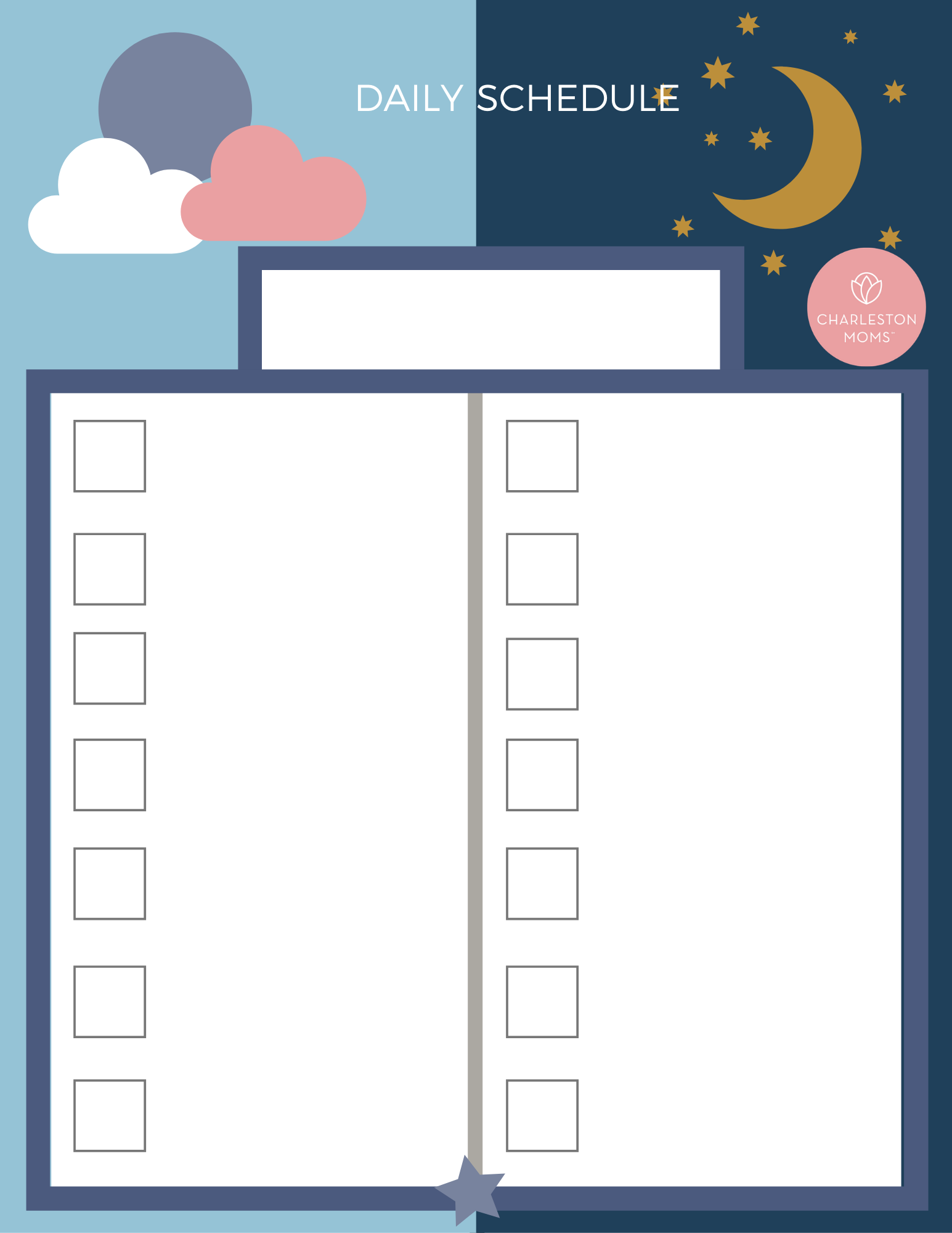Printable Charts Blank