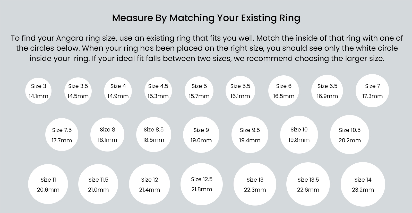 Free Printable Ring Size Chart