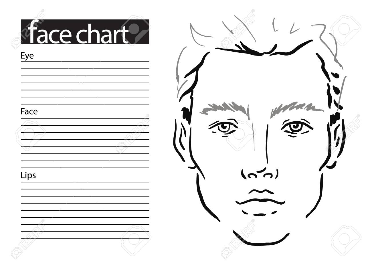 Printable Face Chart
