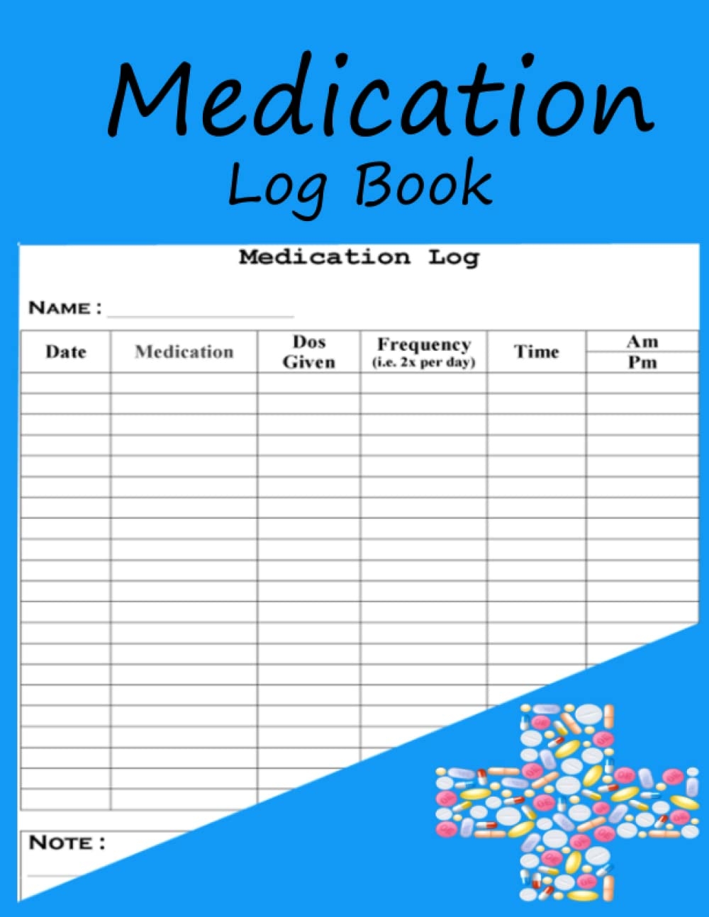 Medication Log Book Simple Personal Medication Administration Planner Record Log Book 52 Week Daily Medication Chart Book Medication Checklist For Seniors Adults Caregivers And Kids Gui Cher Amazon de Books